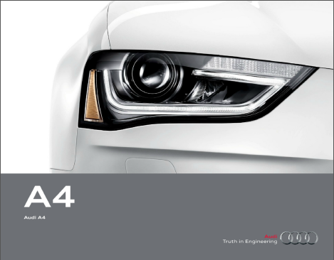 Audi A4 Brochure